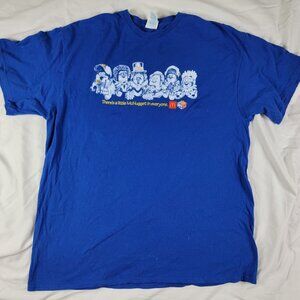 Kerwin Frost McDonalds McNugget Buddies Delta Pro Weight XL Crew T Shirt Work